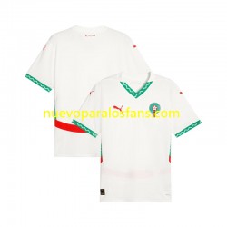 Camiseta de Fútbol Marruecos Hombre Exterior 2024 Manga Corta