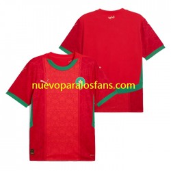 Camiseta de Fútbol Marruecos Hombre Casa 2024 Manga Corta