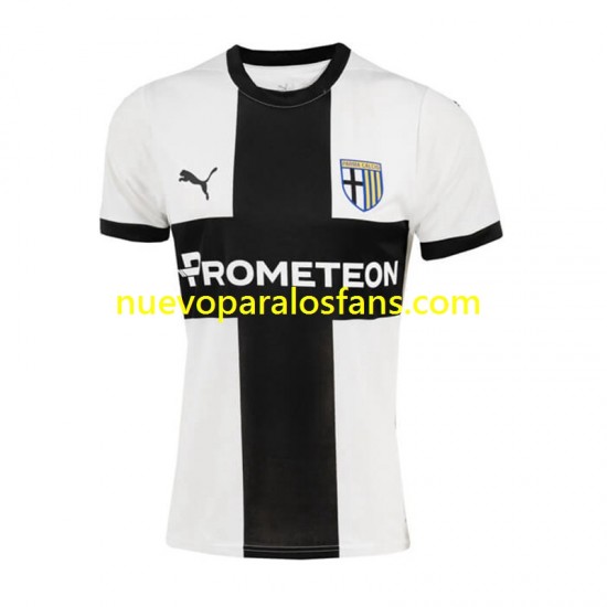 Camiseta de Fútbol Parma Hombre Casa 2024-2025 Manga Corta