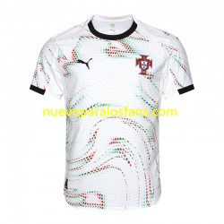 Camiseta de Fútbol Portugal Hombre Exterior 2025 Manga Corta