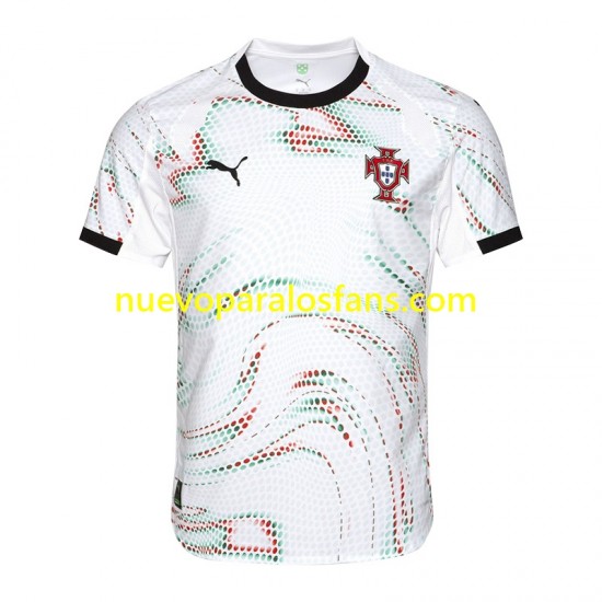 Camiseta de Fútbol Portugal Hombre Exterior 2025 Manga Corta