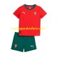 Camiseta de Fútbol Portugal Niño Casa 2025 Manga Corta