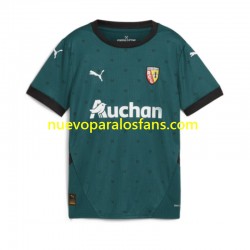 Camiseta de Fútbol RC Lens Hombre Exterior 2024-2025 Manga Corta