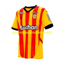Camiseta de Fútbol RC Lens Hombre Casa 2024-2025 Manga Corta