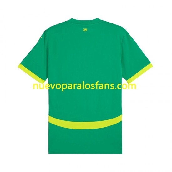 Camiseta de Fútbol Senegal Hombre Exterior 2025 Manga Corta