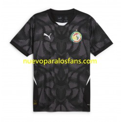 Camiseta de Fútbol Senegal Portero Hombre Exterior 2025 Manga Corta