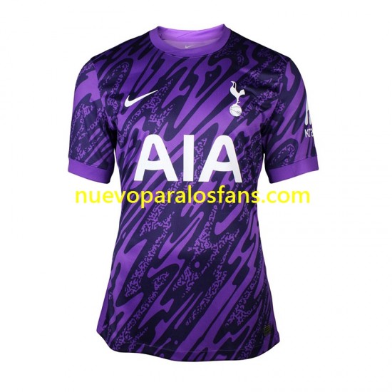 Camiseta de Fútbol Tottenham Hotspur Portero Hombre Tercera 2024-2025 Manga Corta
