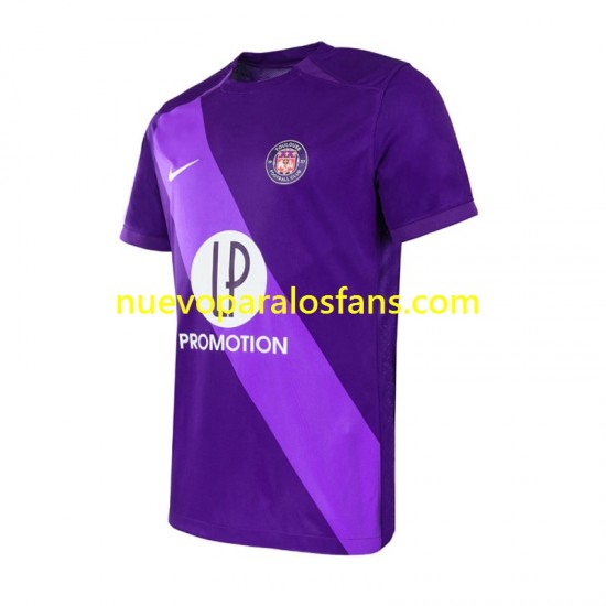 Camiseta de Fútbol Toulouse FC Hombre Casa 2024-2025 Manga Corta