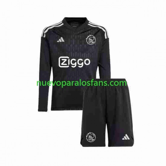 Camiseta de Fútbol AFC Ajax Portero Niño Tercera 2023-2024 Manga Larga