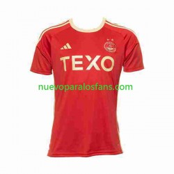 Camiseta de Fútbol Aberdeen Hombre Casa 2023-2024 Manga Corta