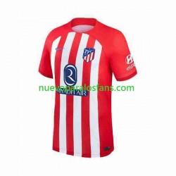 Camiseta de Fútbol Atlético Madrid 2 Hombre Casa 2023-2024 Manga Corta