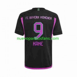 Camiseta de Fútbol Bayern de Múnich Harry Kane 9 Hombre Exterior 2023-2024 Manga Corta