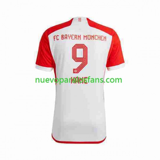 Camiseta de Fútbol Bayern de Múnich Harry Kane 9 Hombre Casa 2023-2024 Manga Corta