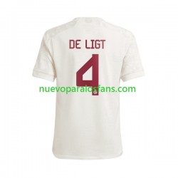 Camiseta de Fútbol Bayern de Múnich Matthijs de Ligt 4 Hombre Tercera 2023-2024 Manga Corta