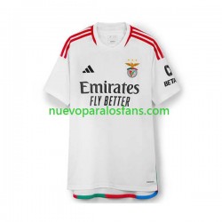 Camiseta de Fútbol Benfica Hombre Tercera 2023-2024 Manga Corta