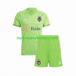 Camiseta de Fútbol Besiktas Portero Niño Exterior 2023-2024 Manga Corta