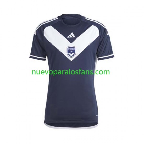 Camiseta de Fútbol Bordeaux Hombre Casa 2023-2024 Manga Corta