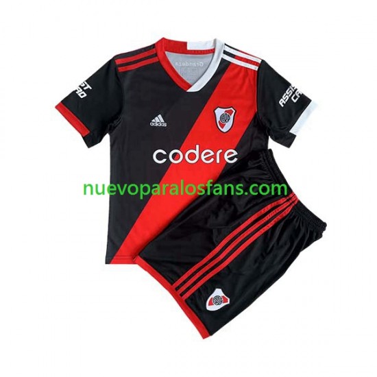 Camiseta de Fútbol CA River Plate Niño Tercera 2023-2024 Manga Corta