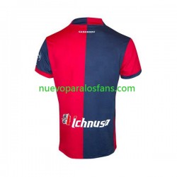 Camiseta de Fútbol Cagliari Hombre Casa 2023-2024 Manga Corta