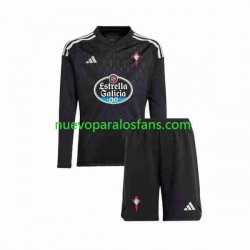 Camiseta de Fútbol Celta de Vigo Portero Niño Exterior 2023-2024 Manga Larga