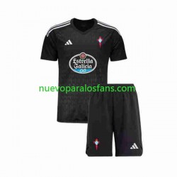 Camiseta de Fútbol Celta de Vigo Portero Niño Exterior 2023-2024 Manga Corta