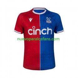Camiseta de Fútbol Crystal Palace Hombre Casa 2023-2024 Manga Corta