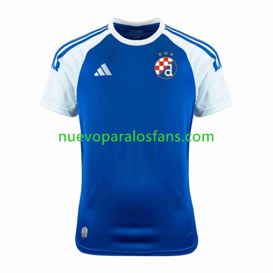 Camiseta de Fútbol Dinamo Zagrzeb Hombre Casa 2023-2024 Manga Corta