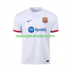 Camiseta de Fútbol FC Barcelona Hombre Exterior 2023-2024 Manga Corta