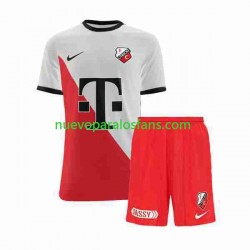 Camiseta de Fútbol FC Utrecht Niño Casa 2022-2023 Manga Corta