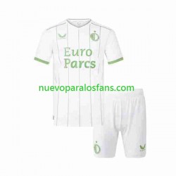 Camiseta de Fútbol Feyenoord Rotterdam Niño Tercera 2023-2024 Manga Corta