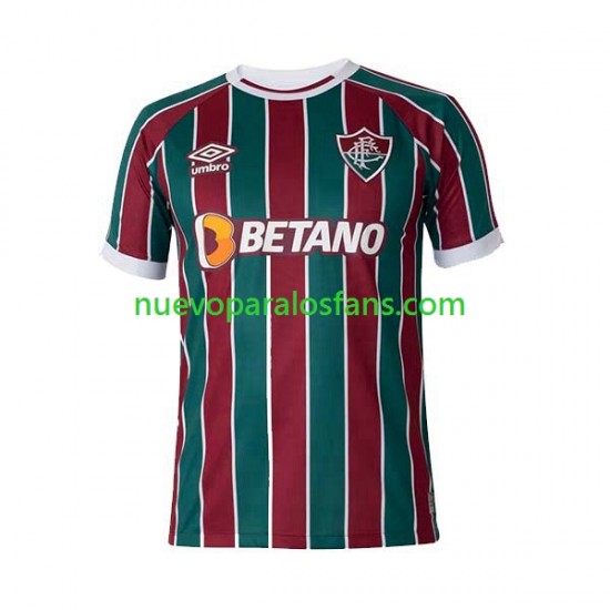 Camiseta de Fútbol Fluminense Hombre Casa 2023-2024 Manga Corta