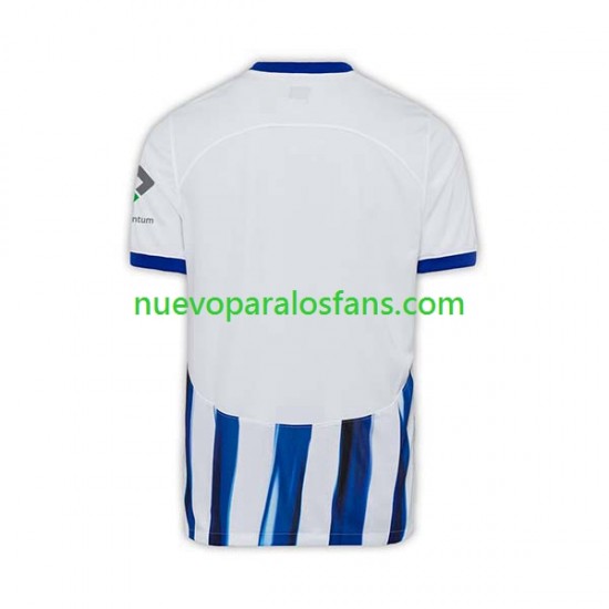 Camiseta de Fútbol Hertha BSC Hombre Casa 2023-2024 Manga Corta