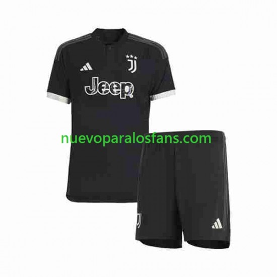 Camiseta de Fútbol Juventus Niño Tercera 2023-2024 Manga Corta