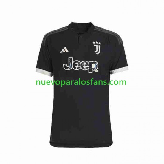 Camiseta de Fútbol Juventus Hombre Tercera 2023-2024 Manga Corta