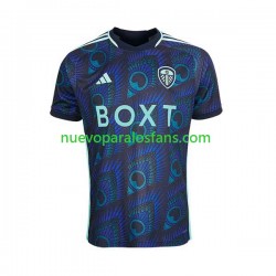 Camiseta de Fútbol Leeds United Hombre Exterior 2023-2024 Manga Corta