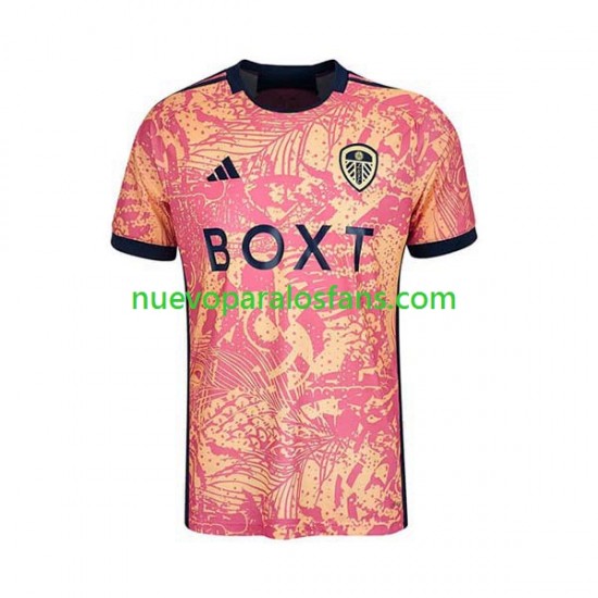 Camiseta de Fútbol Leeds United Hombre Tercera 2023-2024 Manga Corta