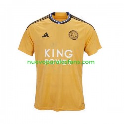 Camiseta de Fútbol Leicester City Hombre Tercera 2023-2024 Manga Corta