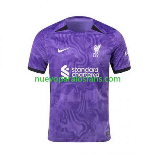 Camiseta de Fútbol Liverpool Hombre Tercera 2023-2024 Manga Corta