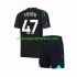 Camiseta de Fútbol Manchester City Phil Foden 47 Niño Tercera 2023-2024 Manga Corta
