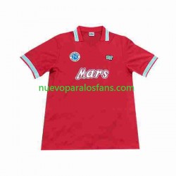 Camiseta de Fútbol Napoli 1988 1989 Retro Hombre Tercera Manga Corta