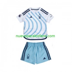 Camiseta de Fútbol Nottingham Forest Niño Exterior 2023-2024 Manga Corta