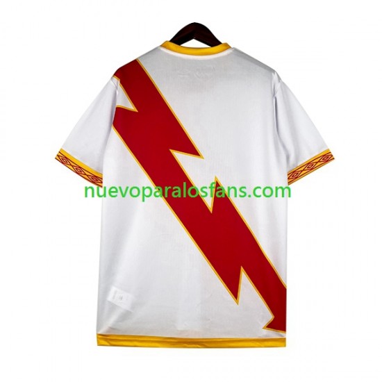 Camiseta de Fútbol Rayo Vallecano Hombre Casa 2023-2024 Manga Corta