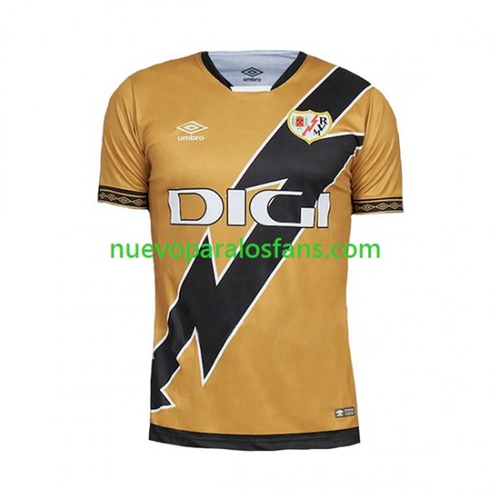 Camiseta de Fútbol Rayo Vallecano Hombre Tercera 2023-2024 Manga Corta