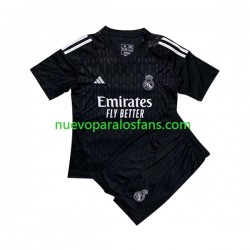 Camiseta de Fútbol Real Madrid Portero Niño Exterior 2023-2024 Manga Corta