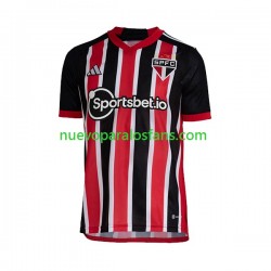 Camiseta de Fútbol Sao Paulo Hombre Exterior 2023-2024 Manga Corta