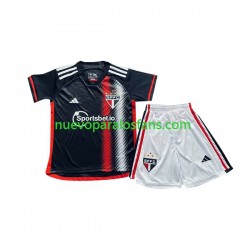 Camiseta de Fútbol Sao Paulo Niño Tercera 2023-2024 Manga Corta