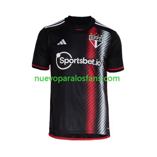 Camiseta de Fútbol Sao Paulo Hombre Tercera 2023-2024 Manga Corta