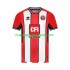 Camiseta de Fútbol Sheffield United Hombre Casa 2023-2024 Manga Corta