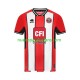 Camiseta de Fútbol Sheffield United Hombre Casa 2023-2024 Manga Corta