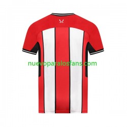 Camiseta de Fútbol Sheffield United Hombre Casa 2023-2024 Manga Corta